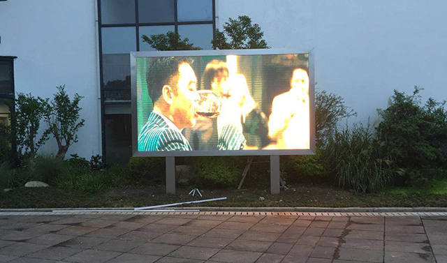 江蘇無錫協和學校P6戶外高清LED顯示屏項目由上海智彩科技設計、安裝